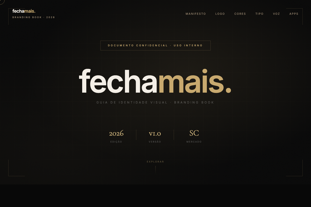 Fecha Mais — Branding Book