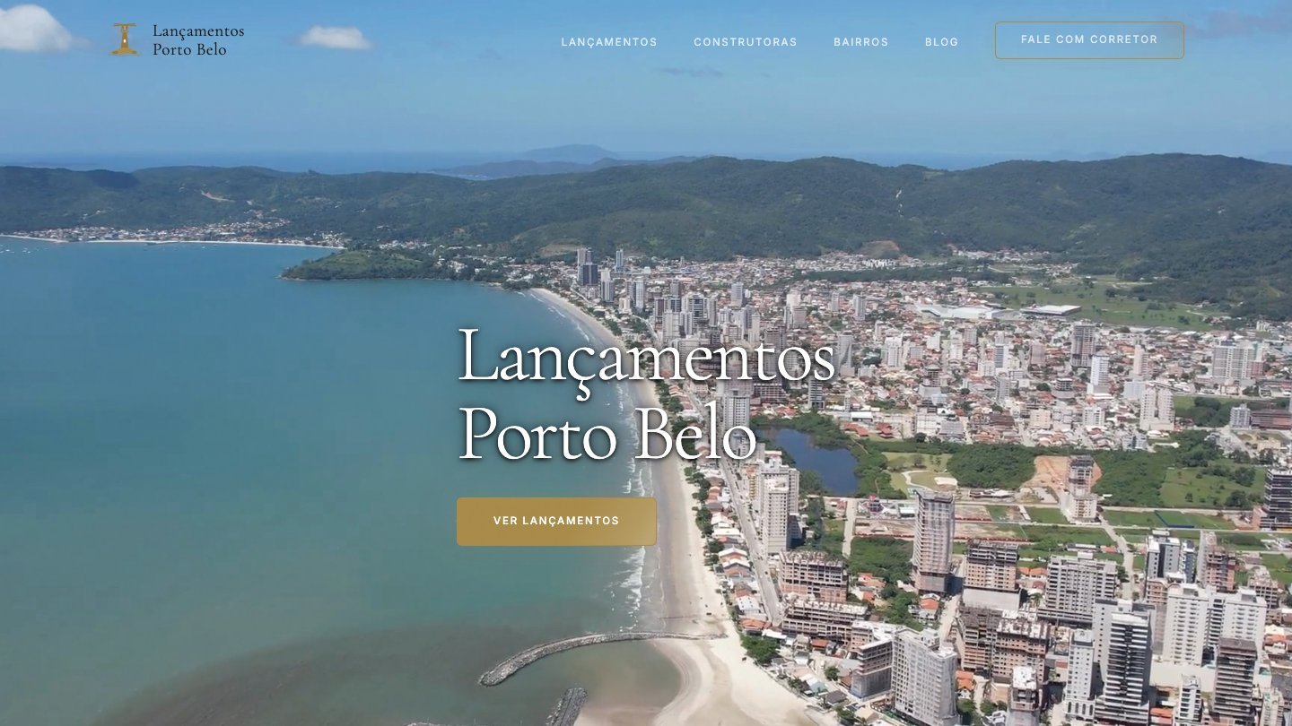 Lançamentos em Porto Belo